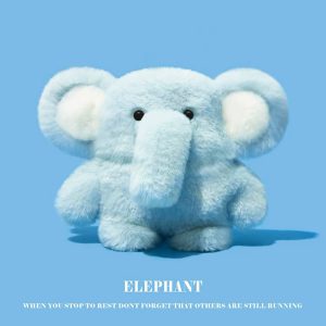 کاور فانتزی ایرپاد Blue Baby Elephant